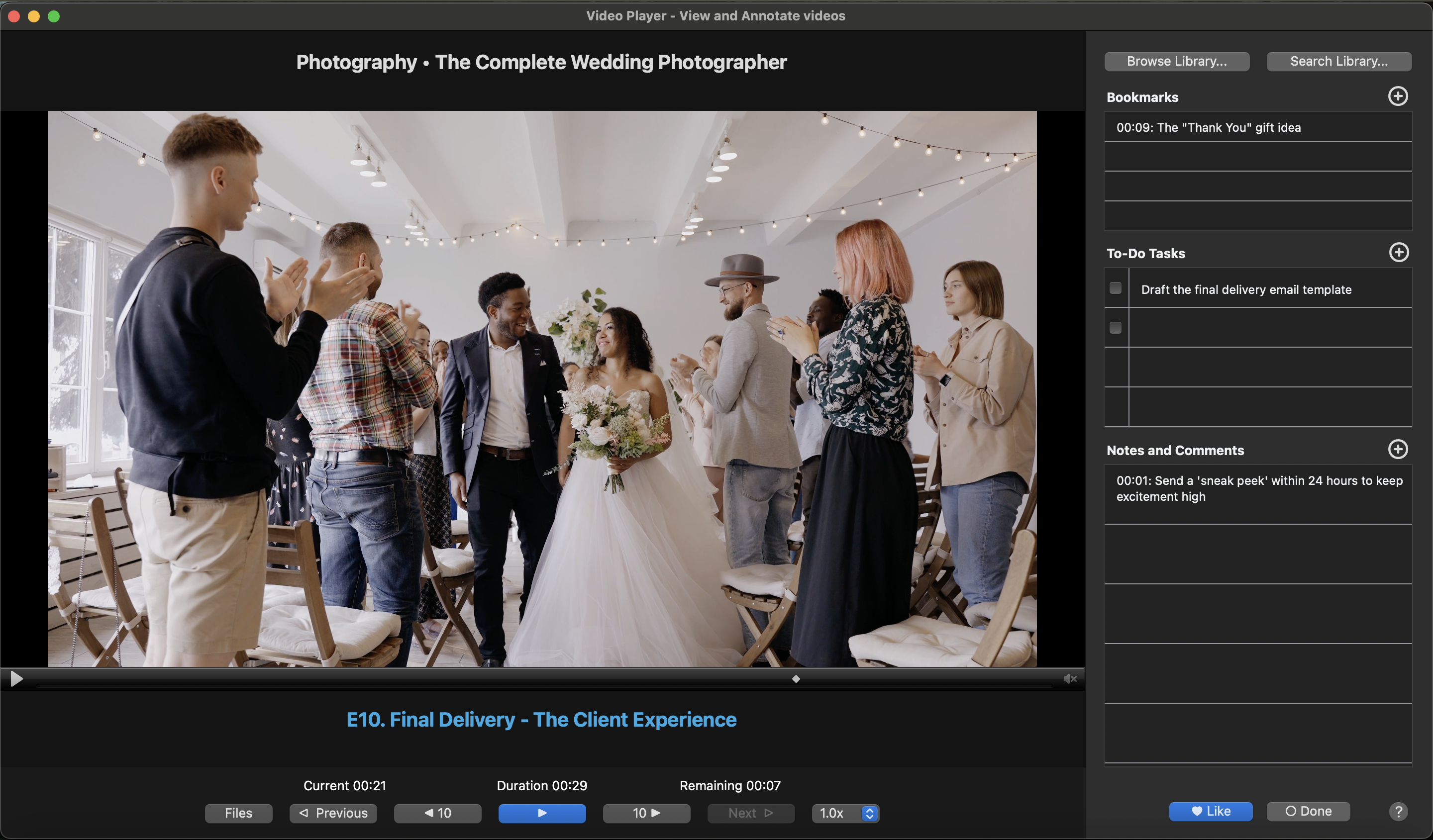 Reflect Video Screenshot 1